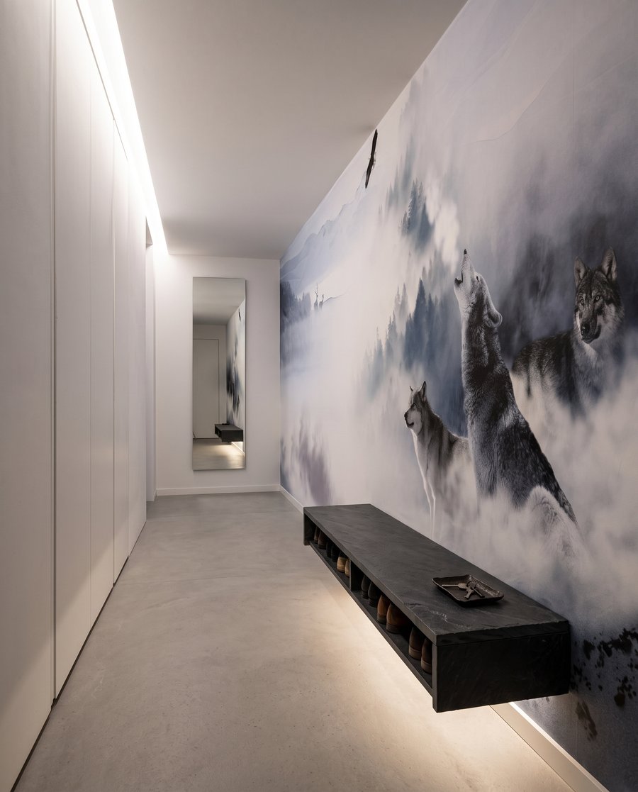 Wolven in witte valleien — interieur 5
