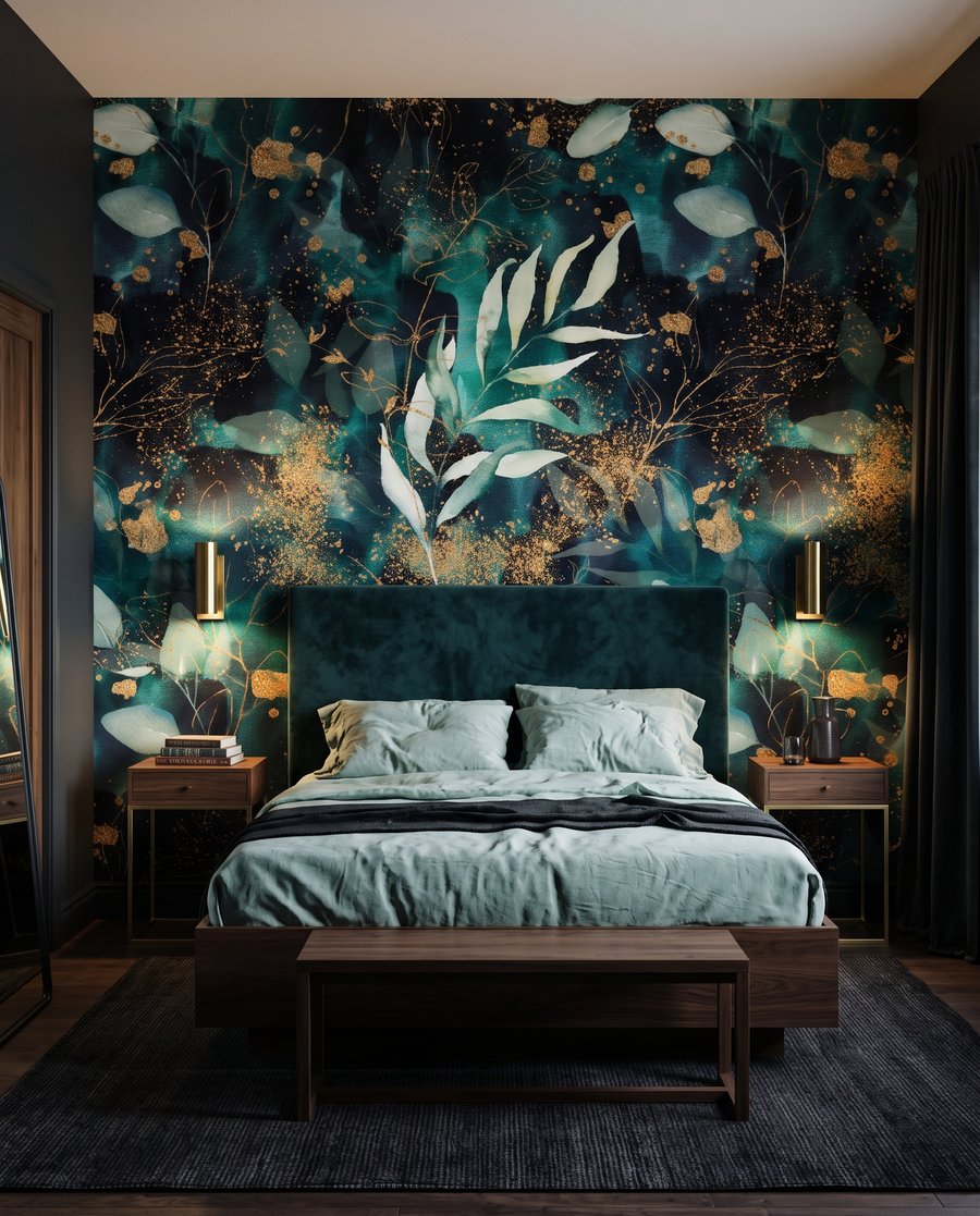 Een blad in nachtgroen — interieur 2