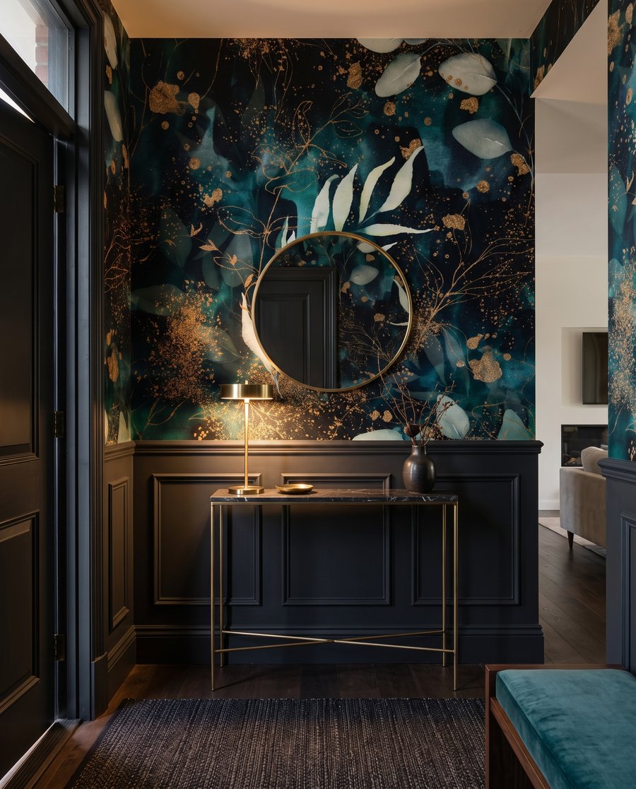 Een blad in nachtgroen — interieur 5