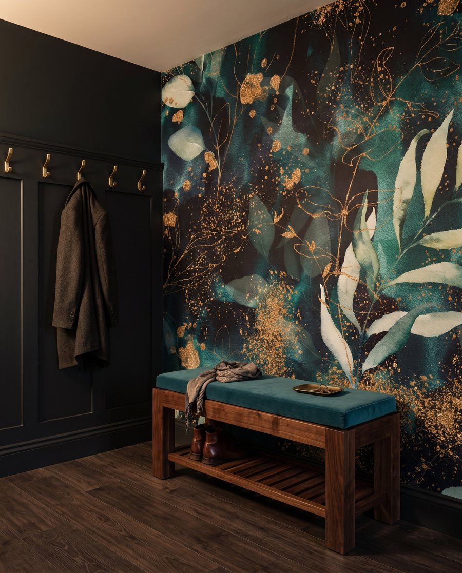 Een blad in nachtgroen — interieur 6