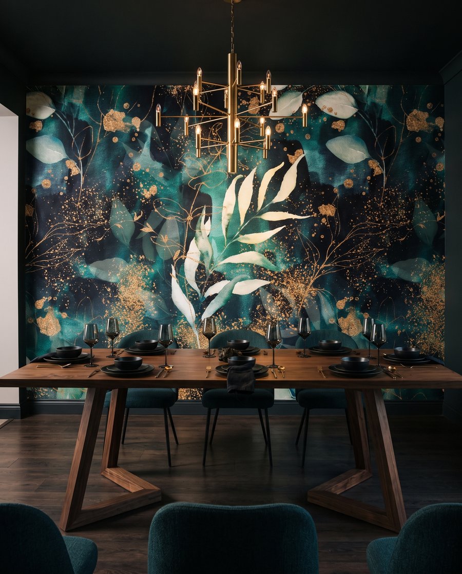 Een blad in nachtgroen — interieur 7