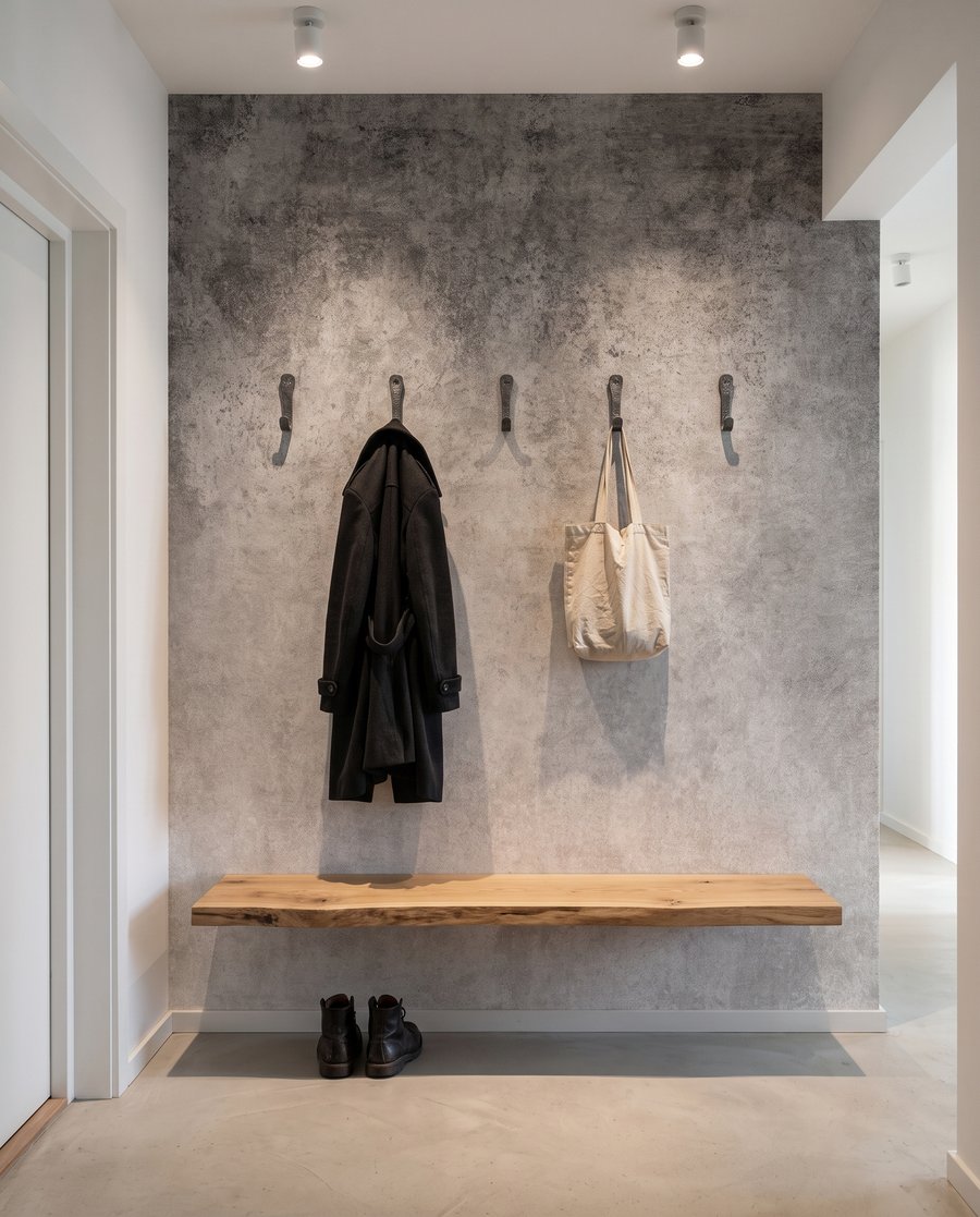 Verweerd grijs met lichtsporen — interieur 6