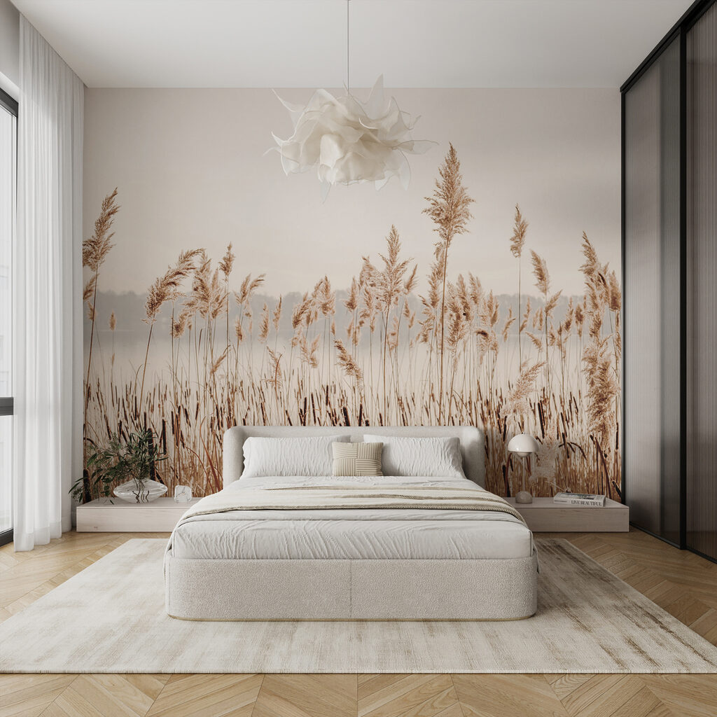 Riet langs het meer — interieur 2