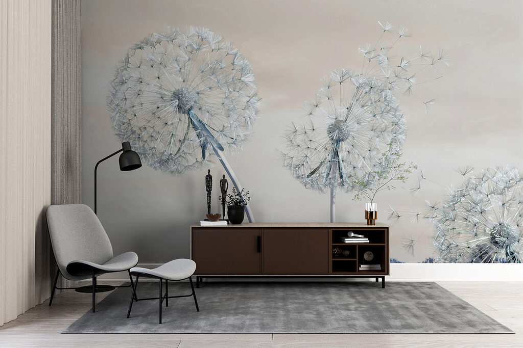Pluisbollen met zilveren schijn — interieur 3