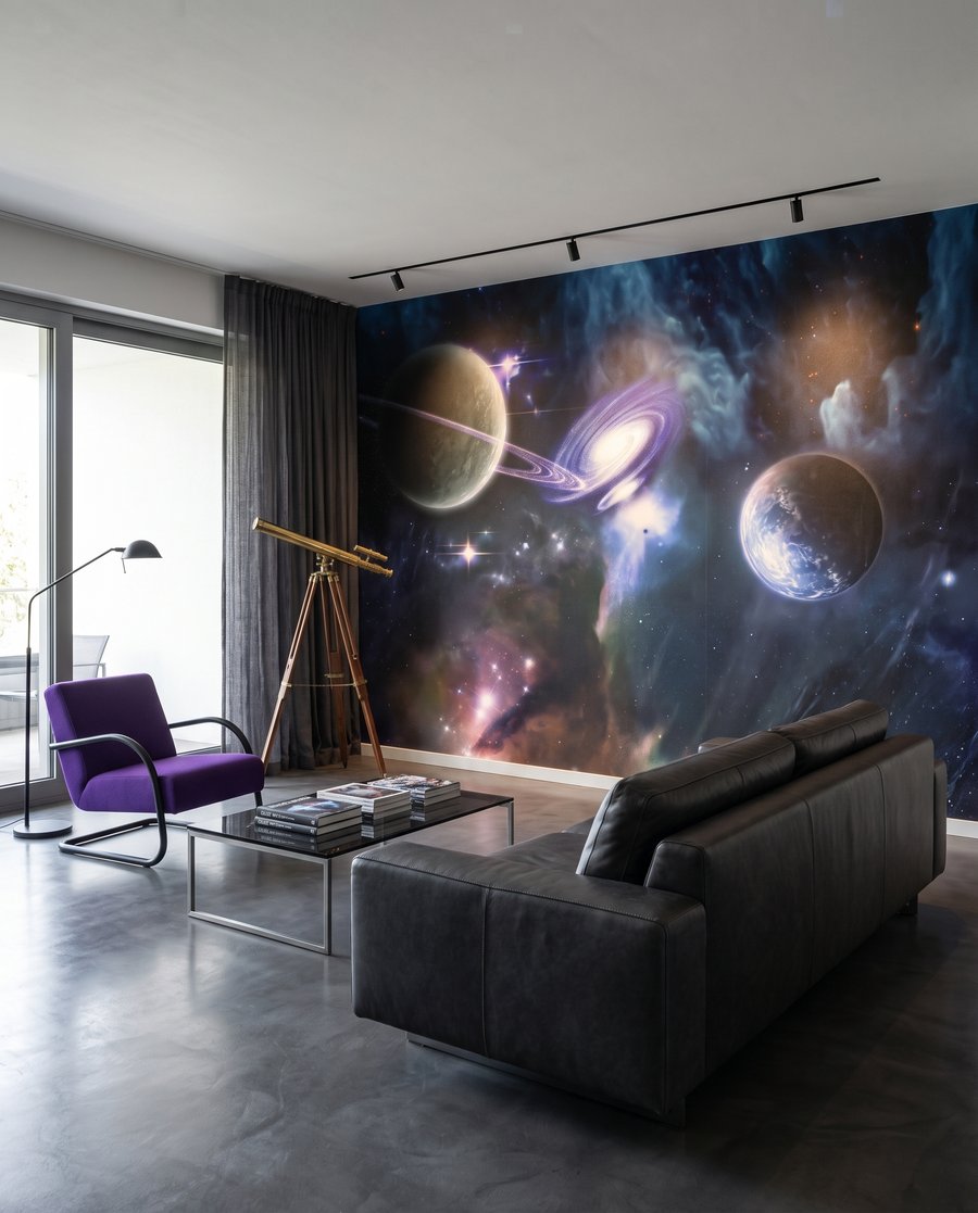 Een heelal in blauwviolet — interieur 2