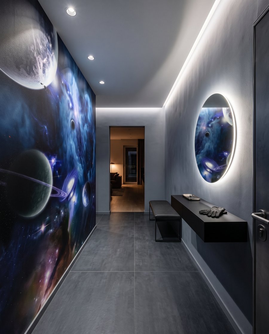 Een heelal in blauwviolet — interieur 3