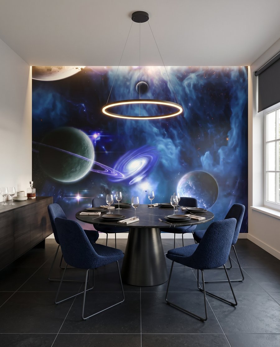 Een heelal in blauwviolet — interieur 4