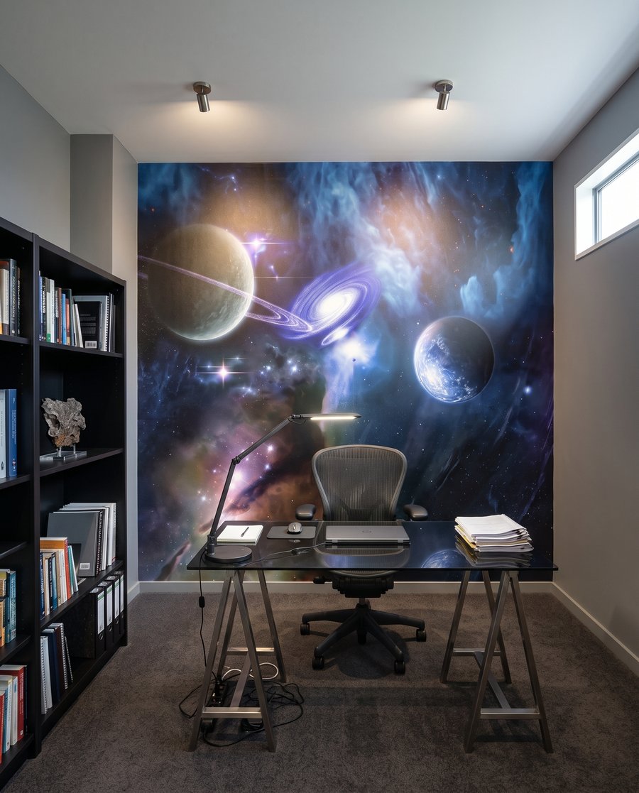 Een heelal in blauwviolet — interieur 5