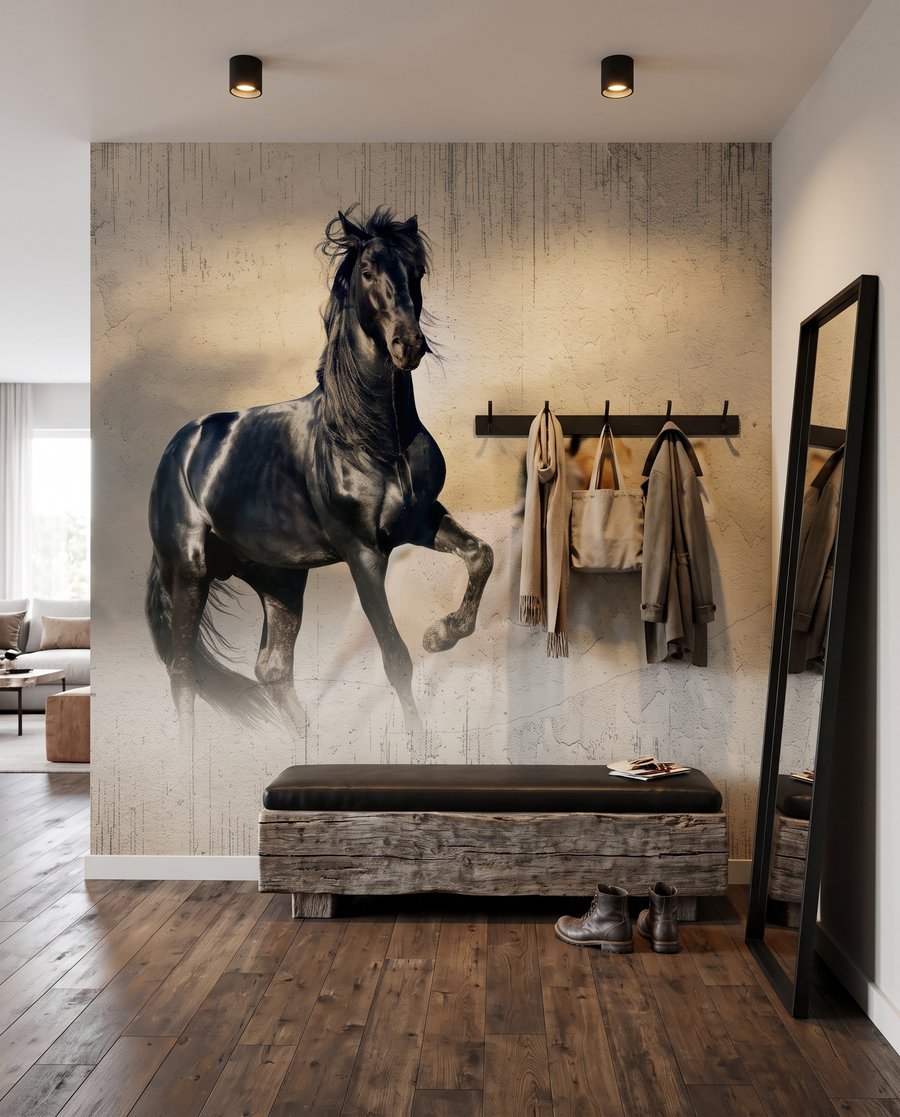 Paarden in het licht — interieur 6
