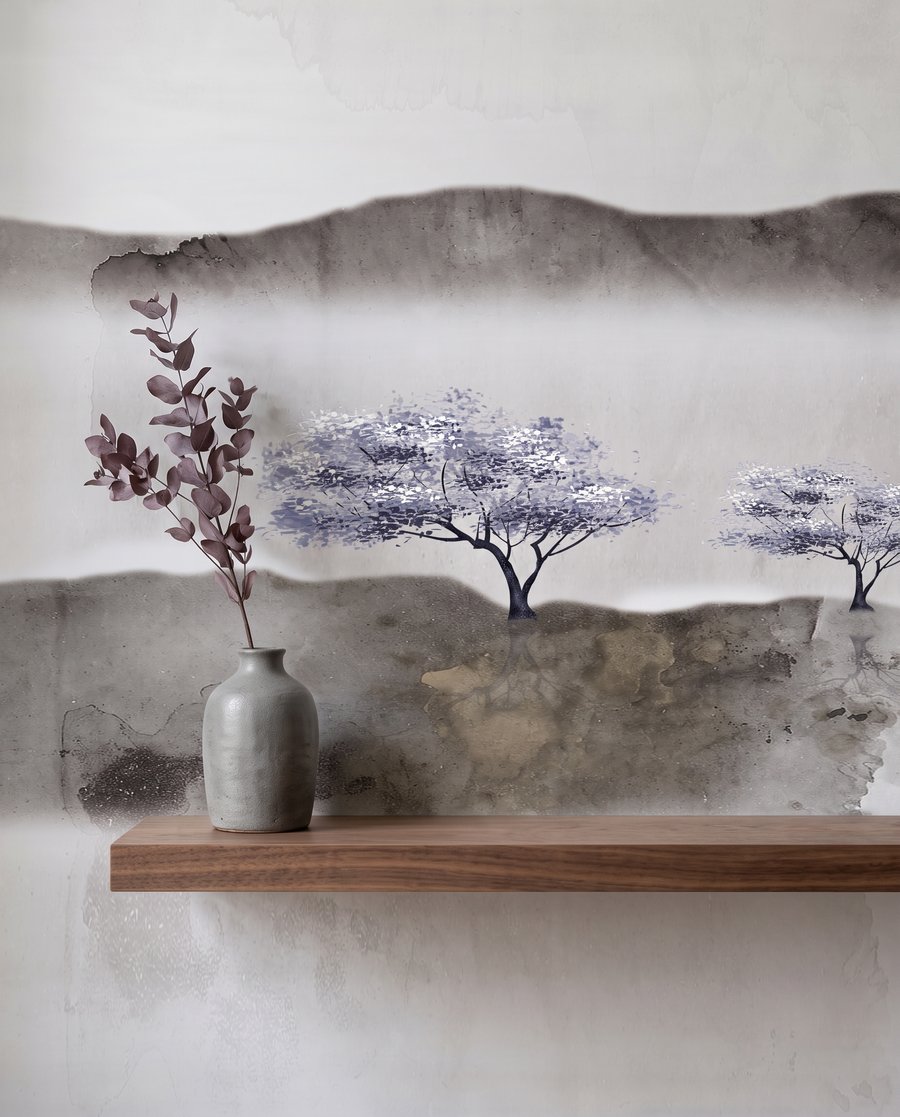 Spiegeling tussen bleke bergen — interieur 4