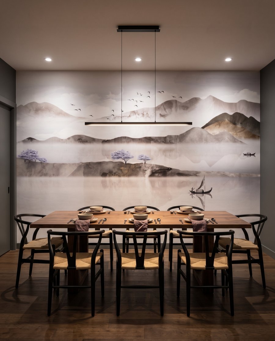 Spiegeling tussen bleke bergen — interieur 5