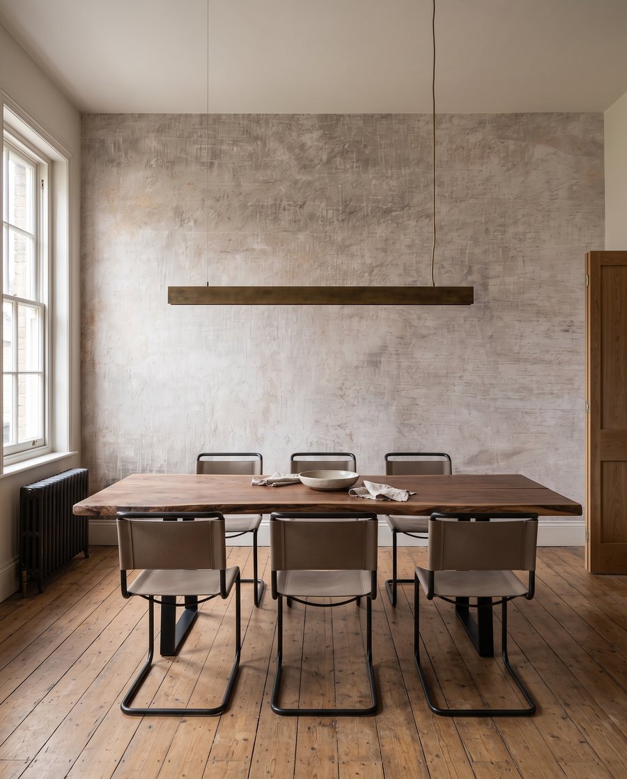 Verweerde verf in kleurwolken — interieur 5