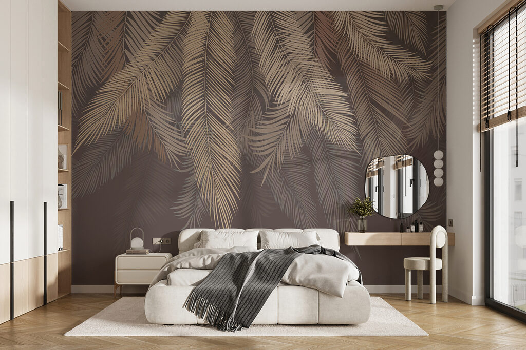 Palmbladeren in lagen — interieur 5