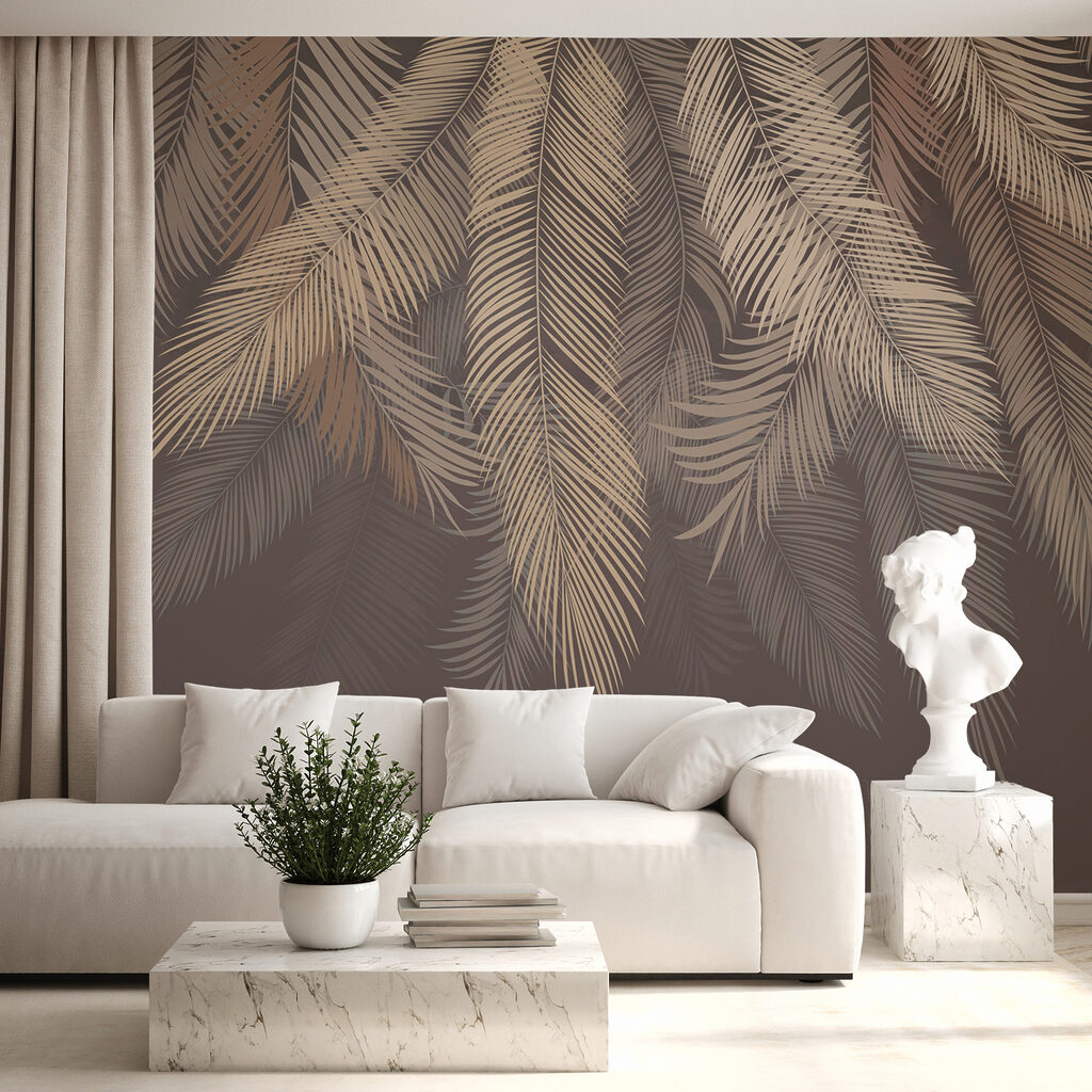 Palmbladeren in lagen — interieur 6