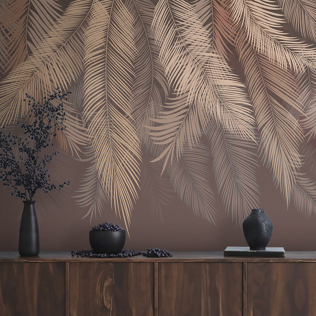 Palmbladeren in lagen — interieur 7