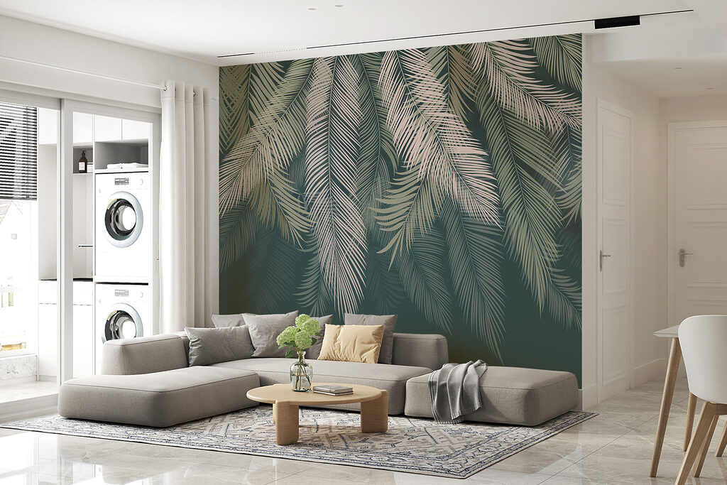 Groep palmbladeren — interieur 7