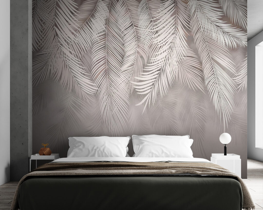 Wit gevederde bladeren — interieur 2