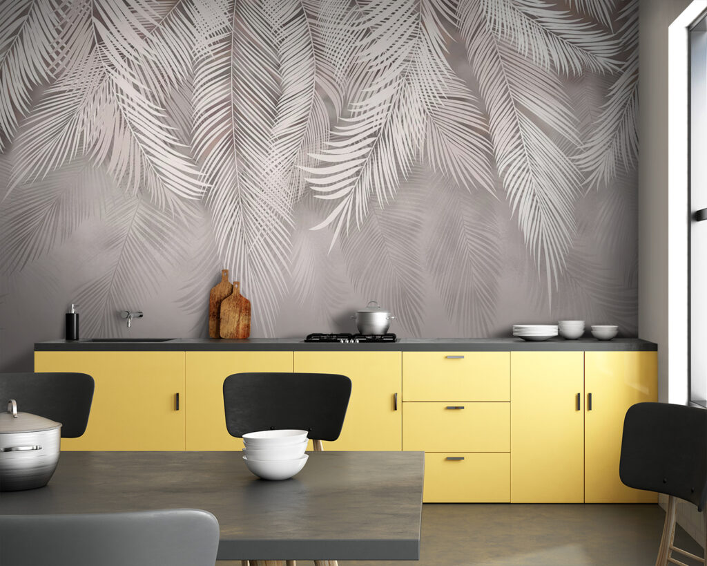 Wit gevederde bladeren — interieur 5