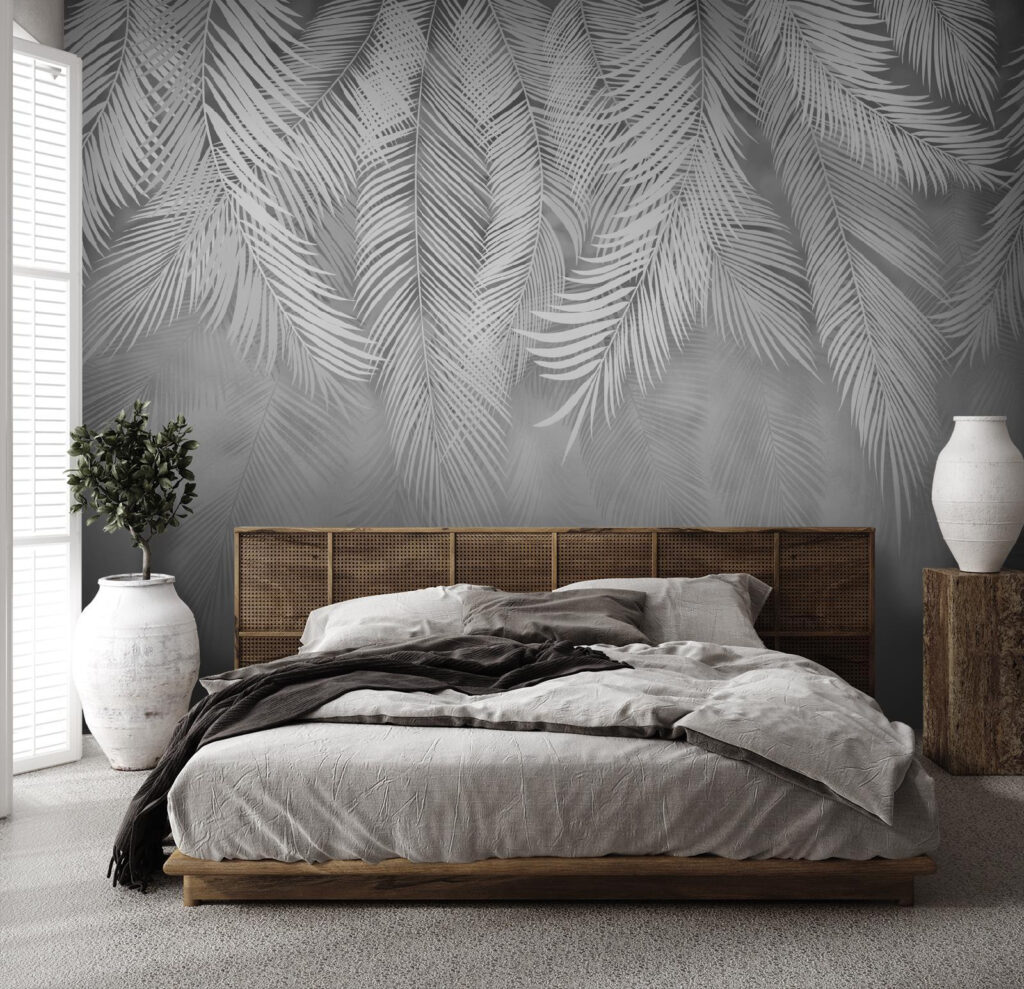 Palmbladeren in lagen — interieur 1
