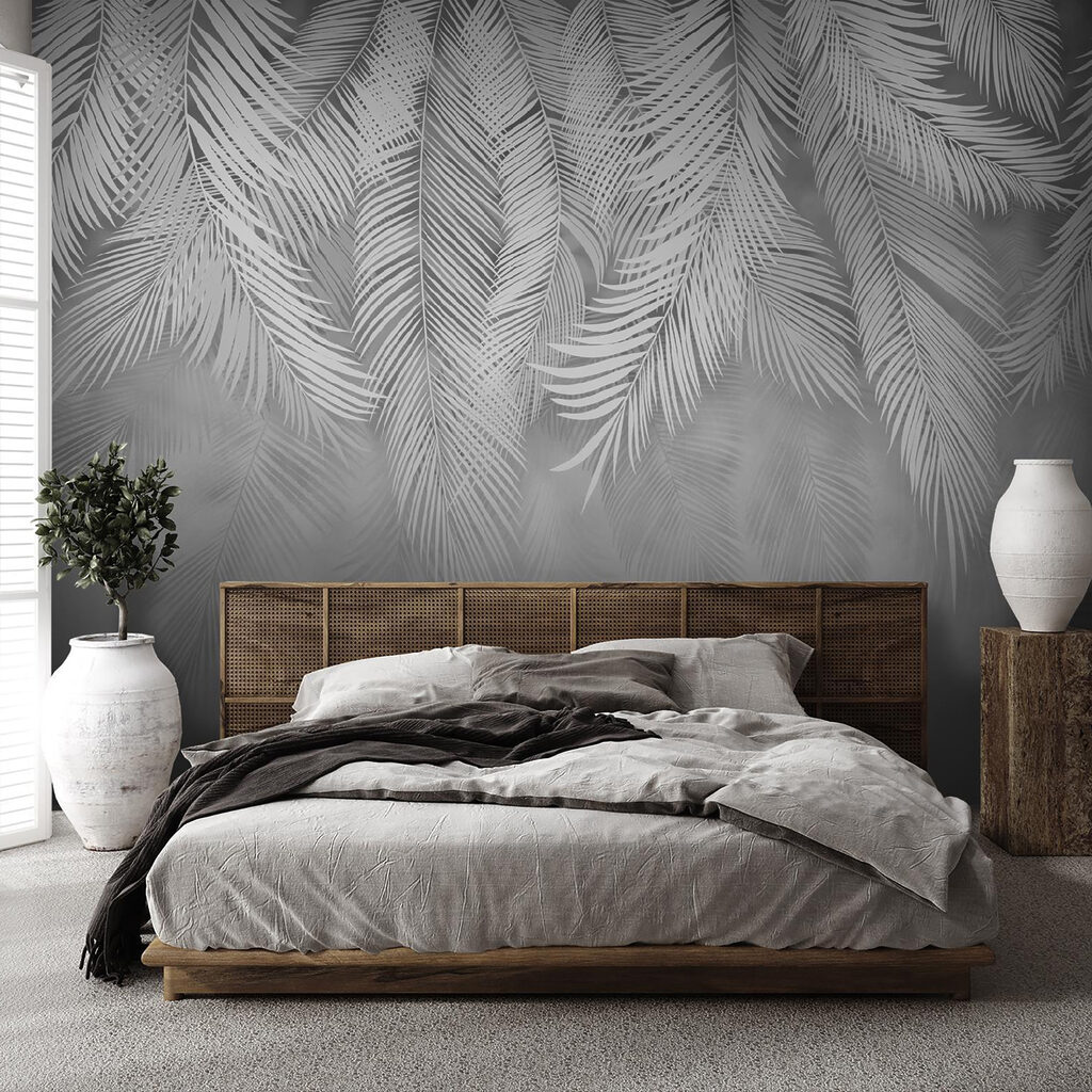 Palmbladeren in lagen — interieur 2