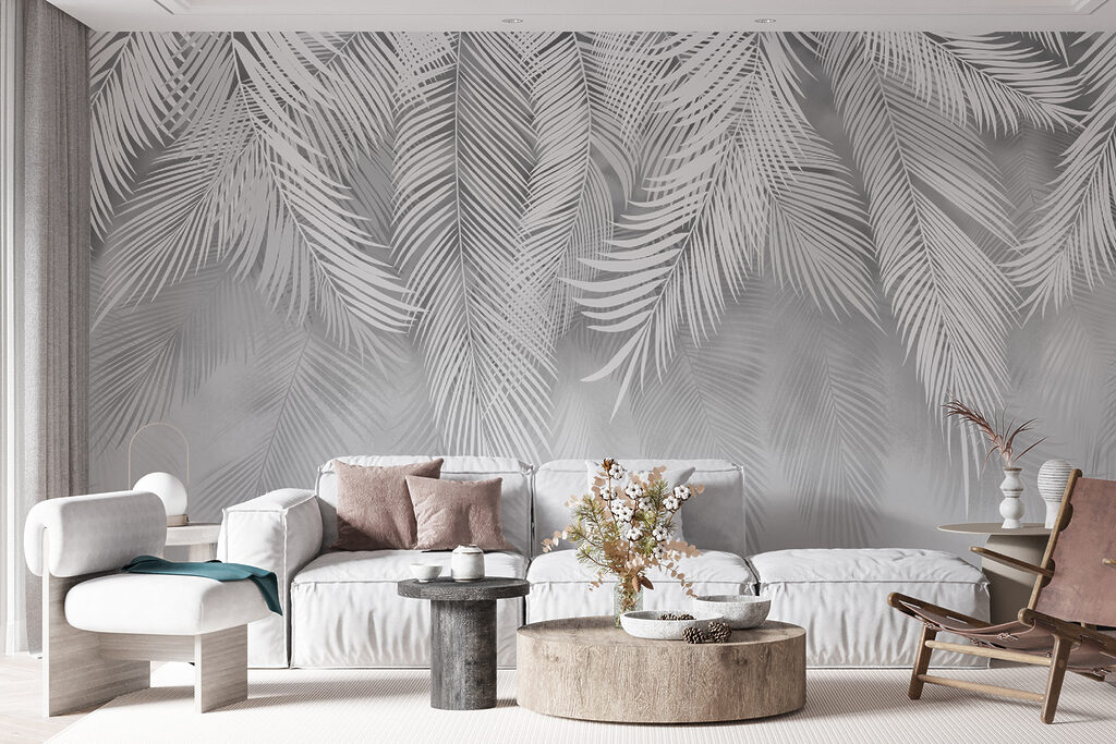 Palmbladeren in lagen — interieur 3