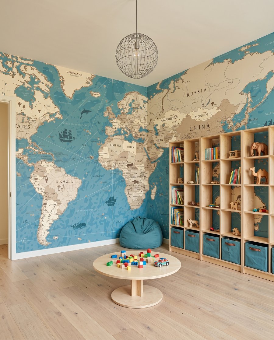 De wereld in kaart — interieur 2