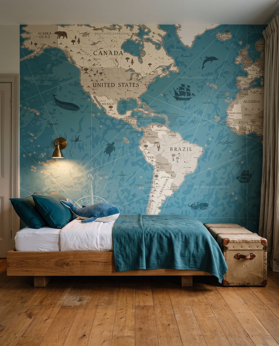 De wereld in kaart — interieur 4