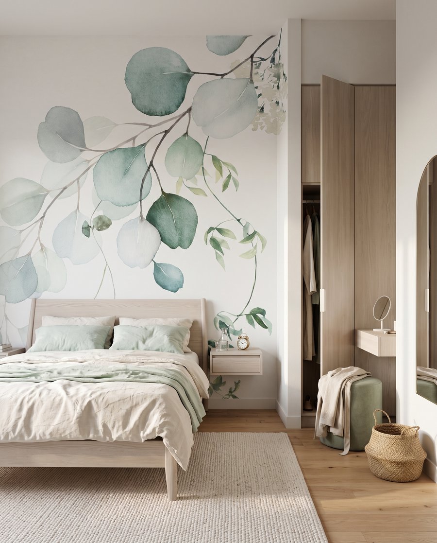 Een twijg in watergroen — interieur 2