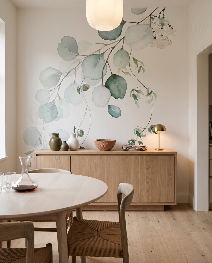 Een twijg in watergroen — interieur 4