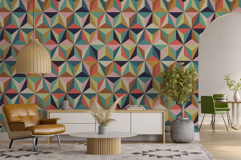 Een feest van driehoeken — interieur 2