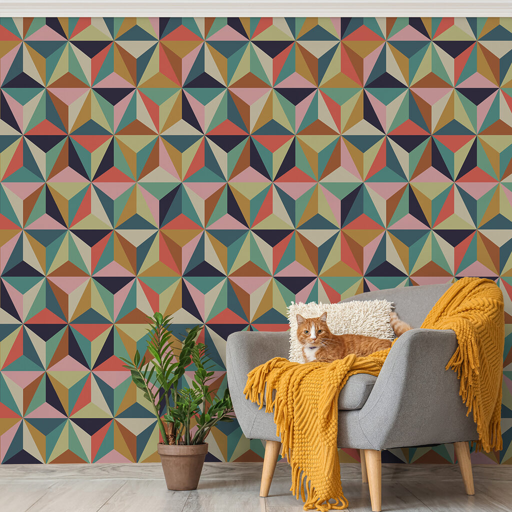 Een feest van driehoeken — interieur 3