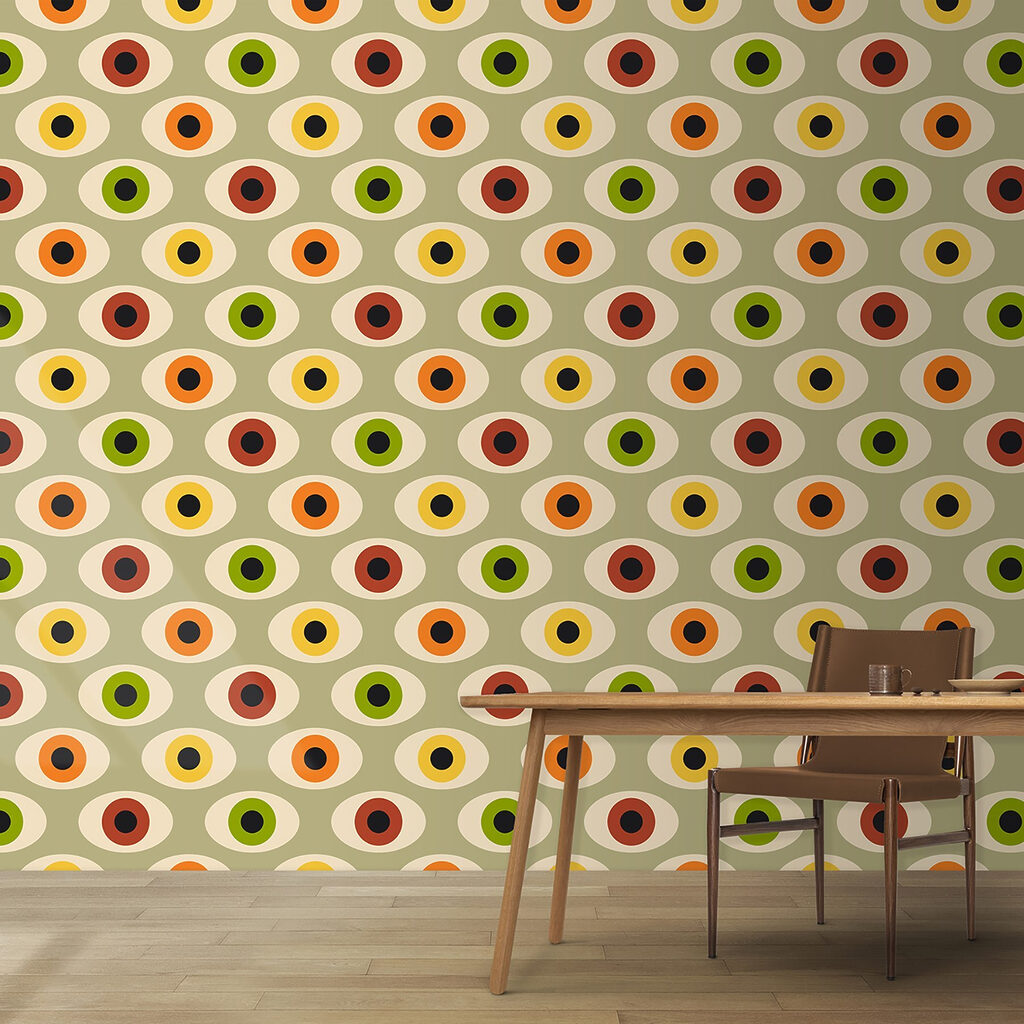 Kleine cirkels als oogjes — interieur 2