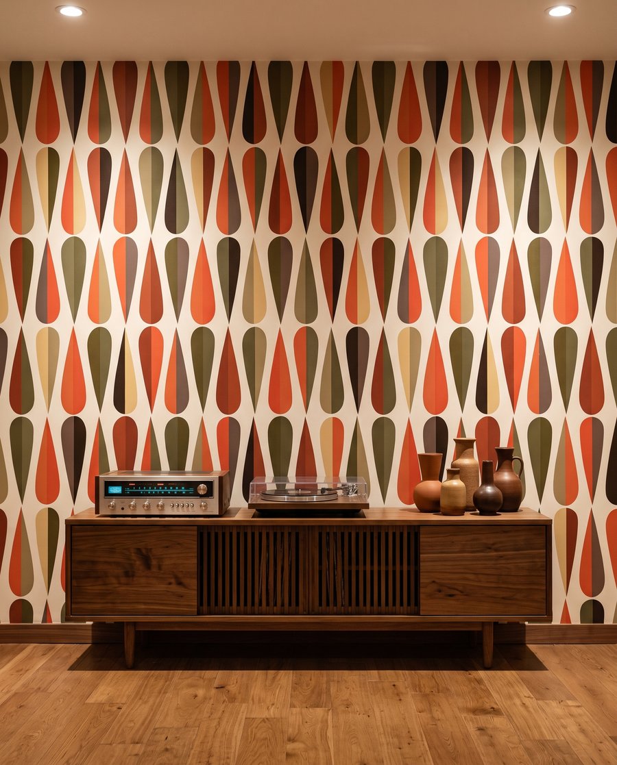 Druppels in een retroritme — interieur 4
