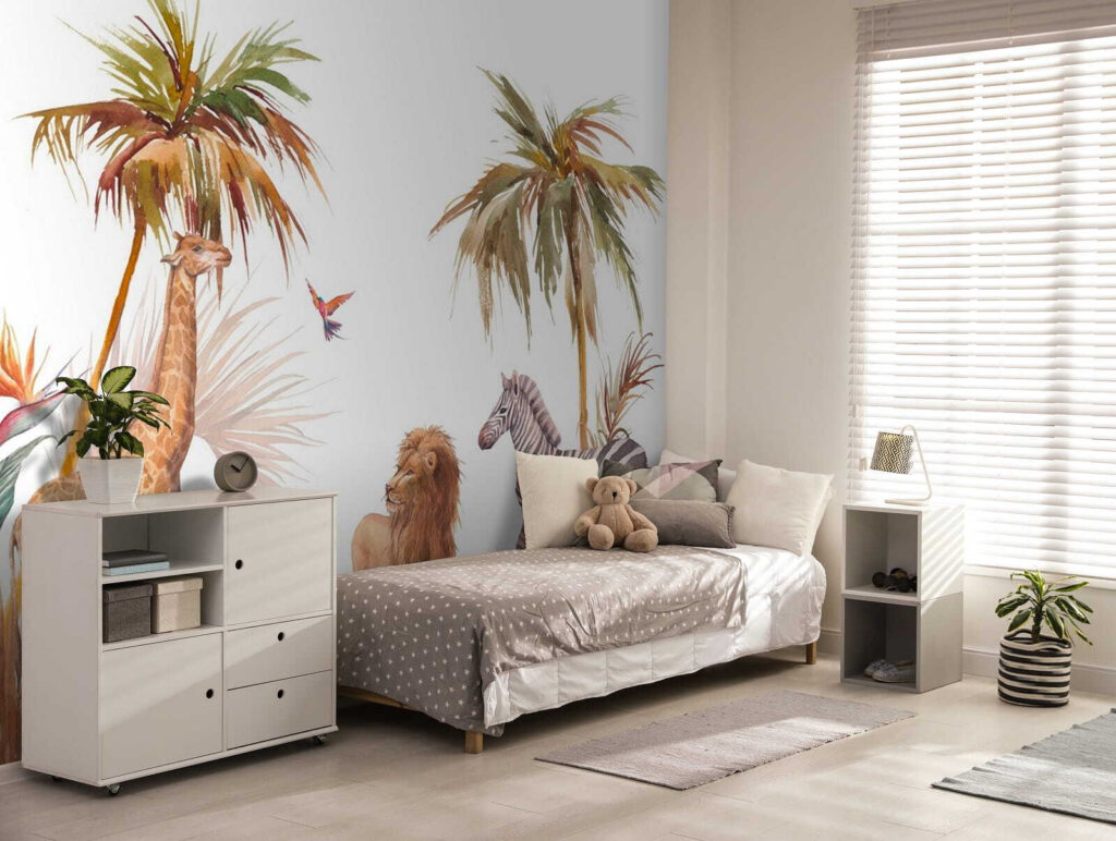 Safaridieren bij twee palmen — interieur 3