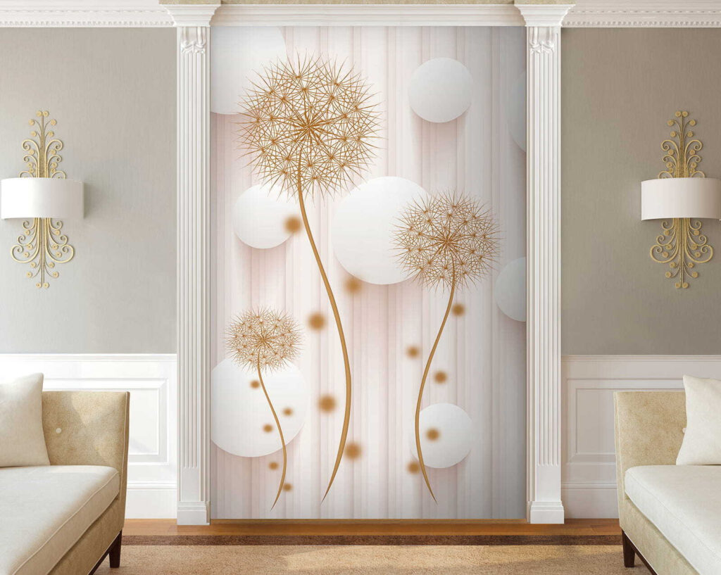 Pluisbollen voor witte cirkels — interieur 9
