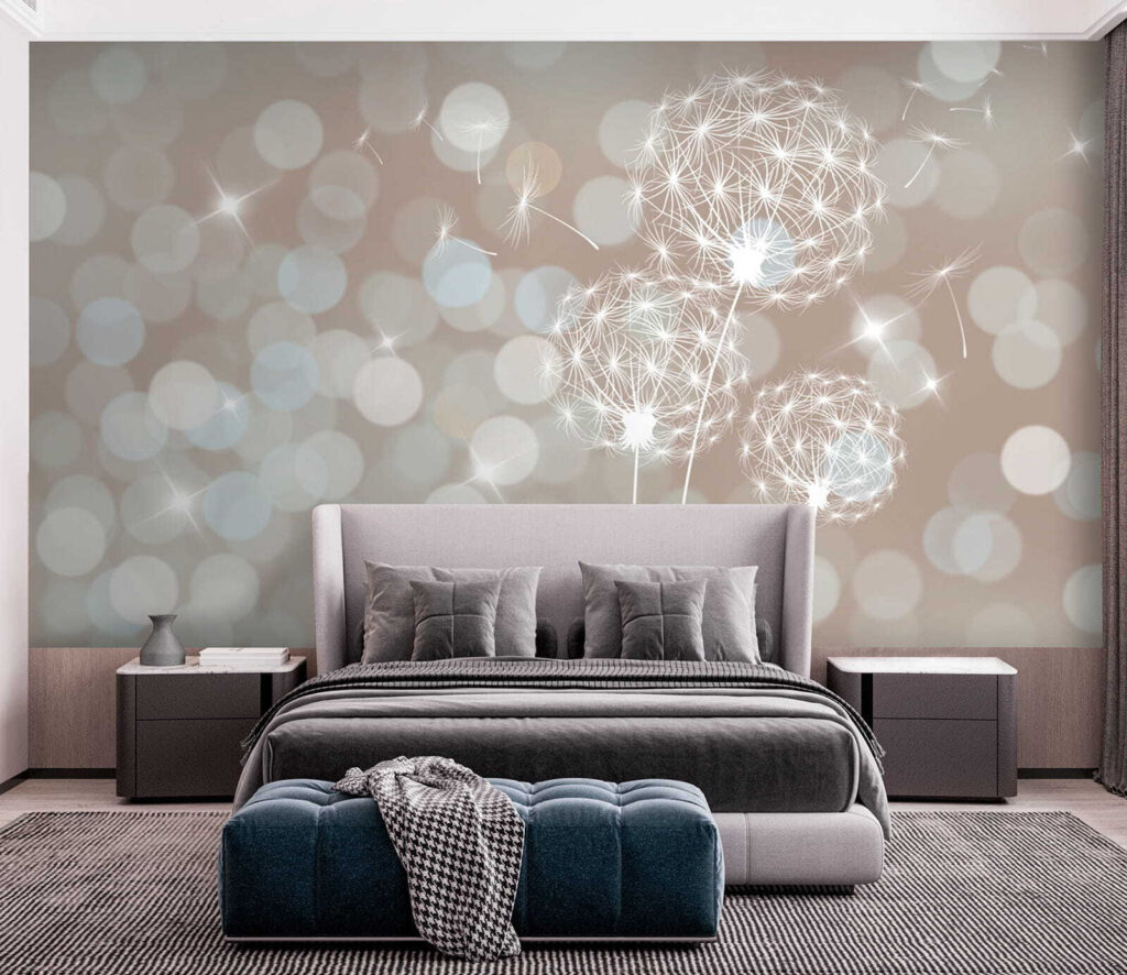 Pluisbollen tussen lichtcirkels — interieur 2