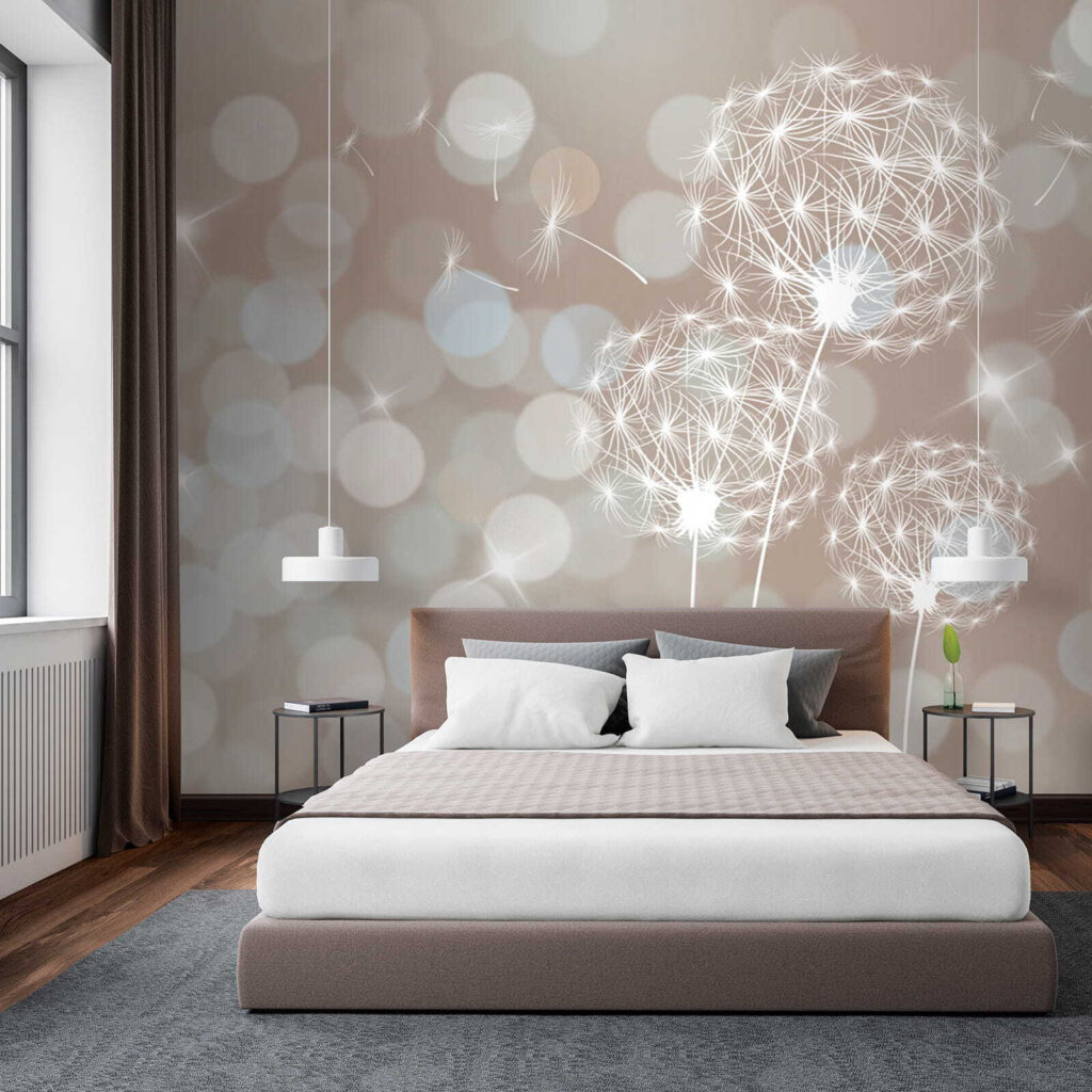 Pluisbollen tussen lichtcirkels — interieur 3