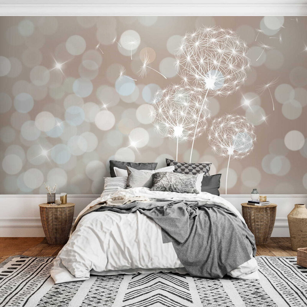 Pluisbollen tussen lichtcirkels — interieur 5