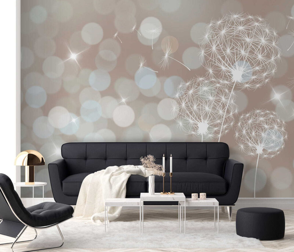 Pluisbollen tussen lichtcirkels — interieur 7