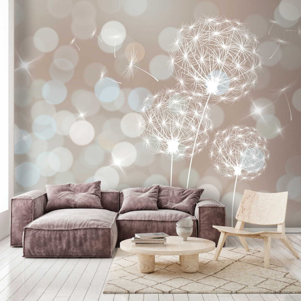 Pluisbollen tussen lichtcirkels — interieur 8
