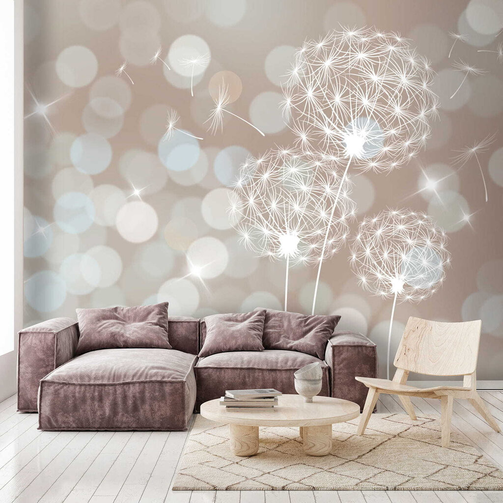 Pluisbollen tussen lichtcirkels — interieur 10