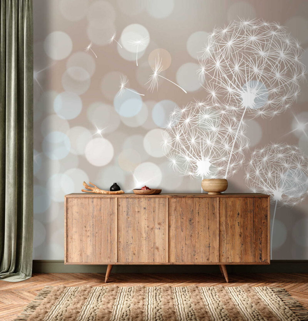 Pluisbollen tussen lichtcirkels — interieur 9