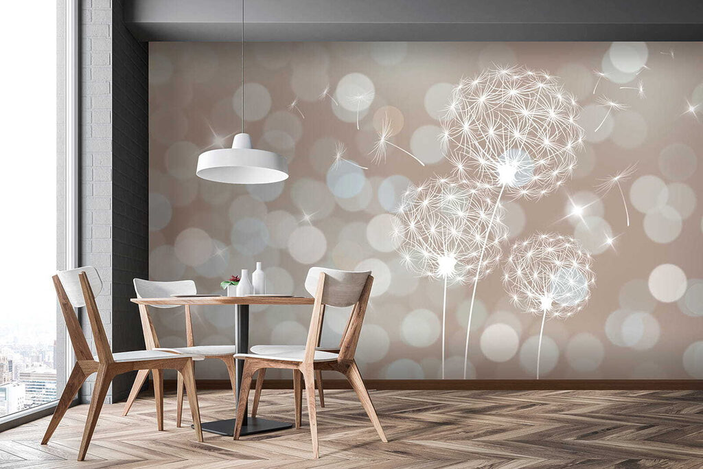 Pluisbollen tussen lichtcirkels — interieur 11