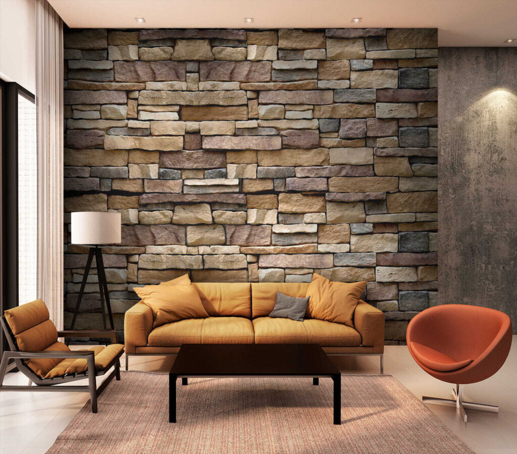 Warme stenen in laagjes — interieur 4