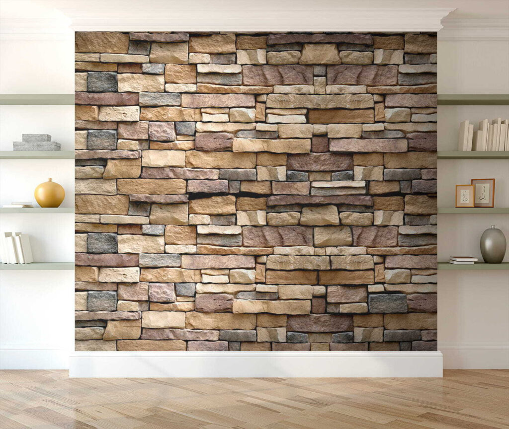 Warme stenen in laagjes — interieur 6