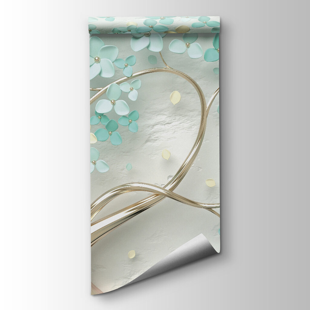 Boom met bloemen en bladeren — productweergave