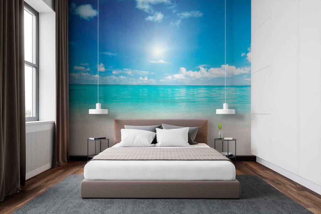 Turquoise zee onder zon — interieur 3