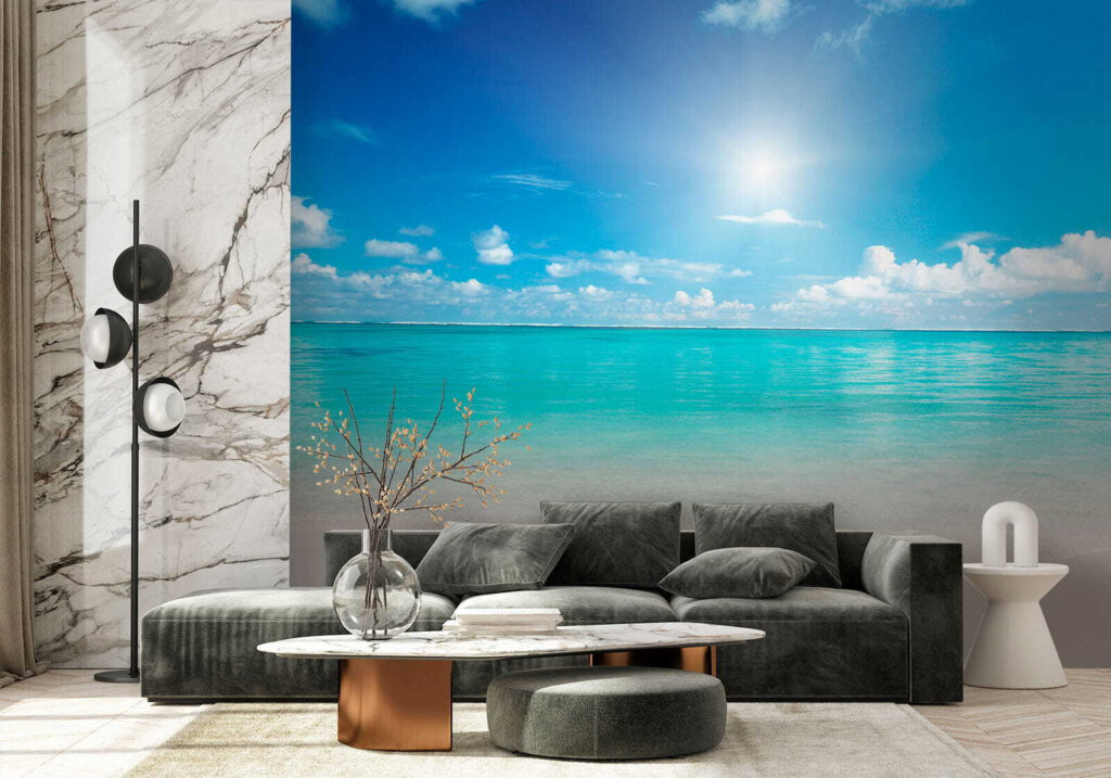 Turquoise zee onder zon — interieur 6