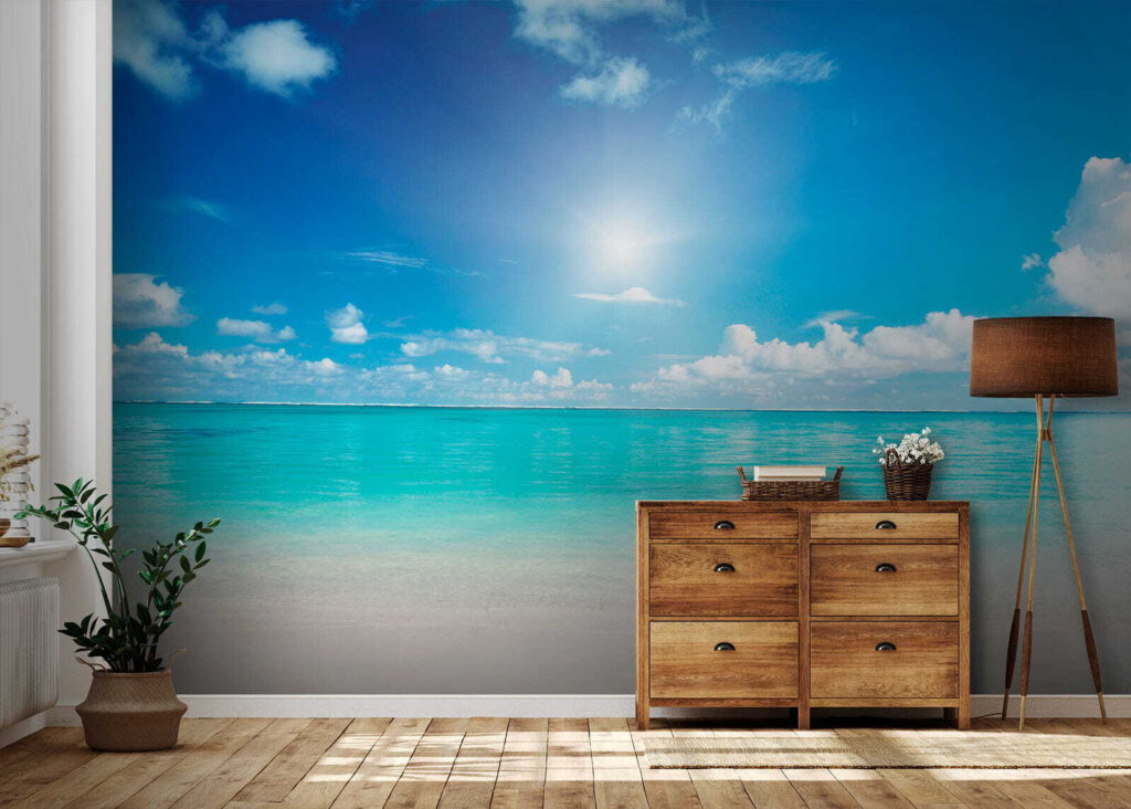 Turquoise zee onder zon — interieur 9