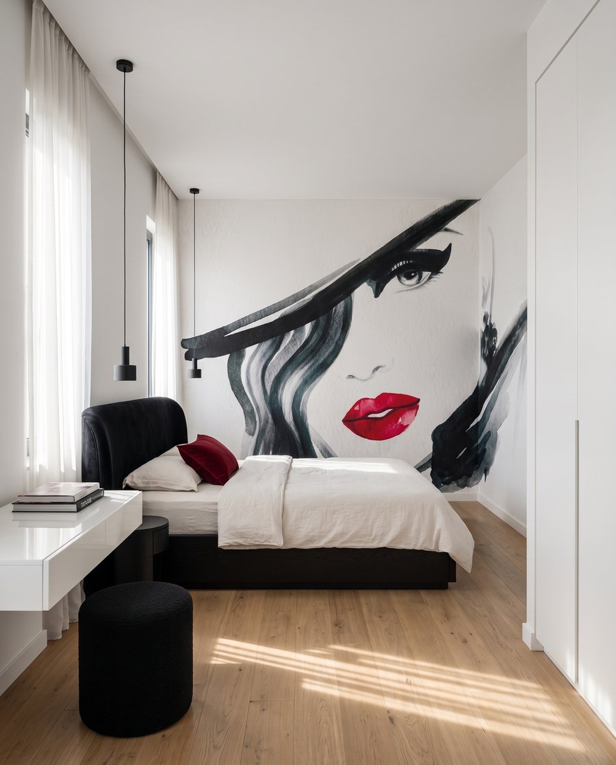 Blik onder een hoedrand — interieur 2